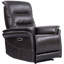 Fauteuil inclinable électrique en cuir fleur 35 po avec appui-tête réglable Heuser - alimenté par Freemotion-659403001
