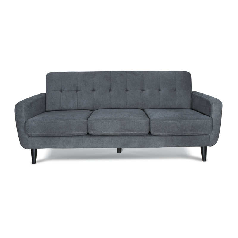 Jean Chenille Sofa, Charcoal