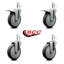 FG9T4200BLA FG9T4300BLA FG9T4400BLA Ensemble de roulettes Rubbermaid