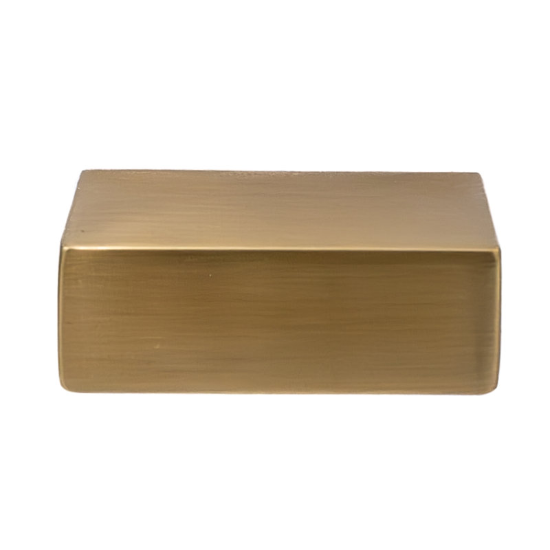 Martin 1-1/4" Satin Brass Edge Pull Multipack, Satin Brass, 1 1/4"
