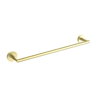 Soho Single Towel Bar - Wall Mount - 10" Stainless Steel/Matt Black