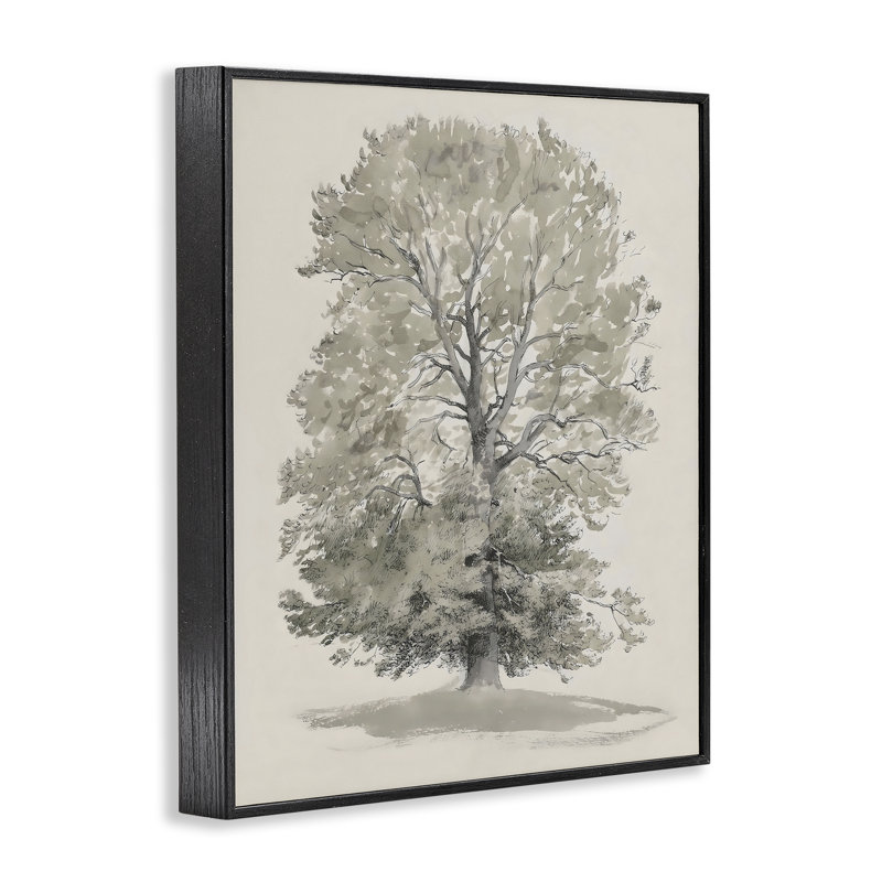 Estampe numérique de style campagnard rétro vintage, conception par Riley B, H 20 po x l 16 po, Giclée encadrée noir minuit