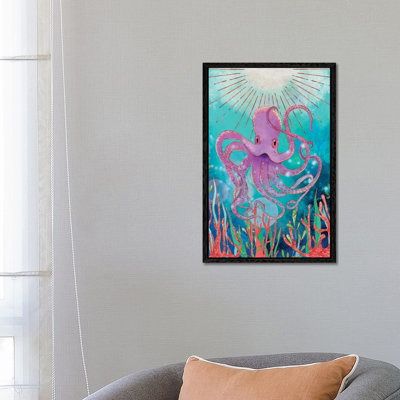 Octopus Magic by Olivia Bürki - Gallery-Wrapped Canvas Giclée on Canvas