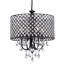 Ivonna 4 - Light Dimmable Drum Chandelier-1999203461