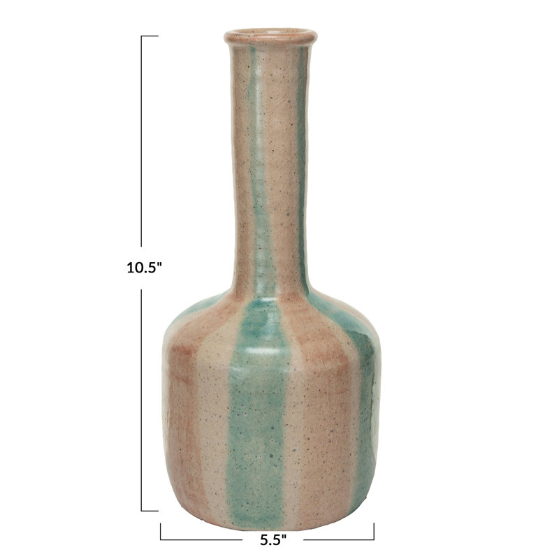 Glenmere 13.75'' Terracotta Table Vase