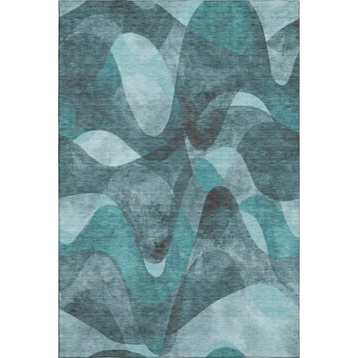 Premium Machine Washable Mayfield AMF536 Teal