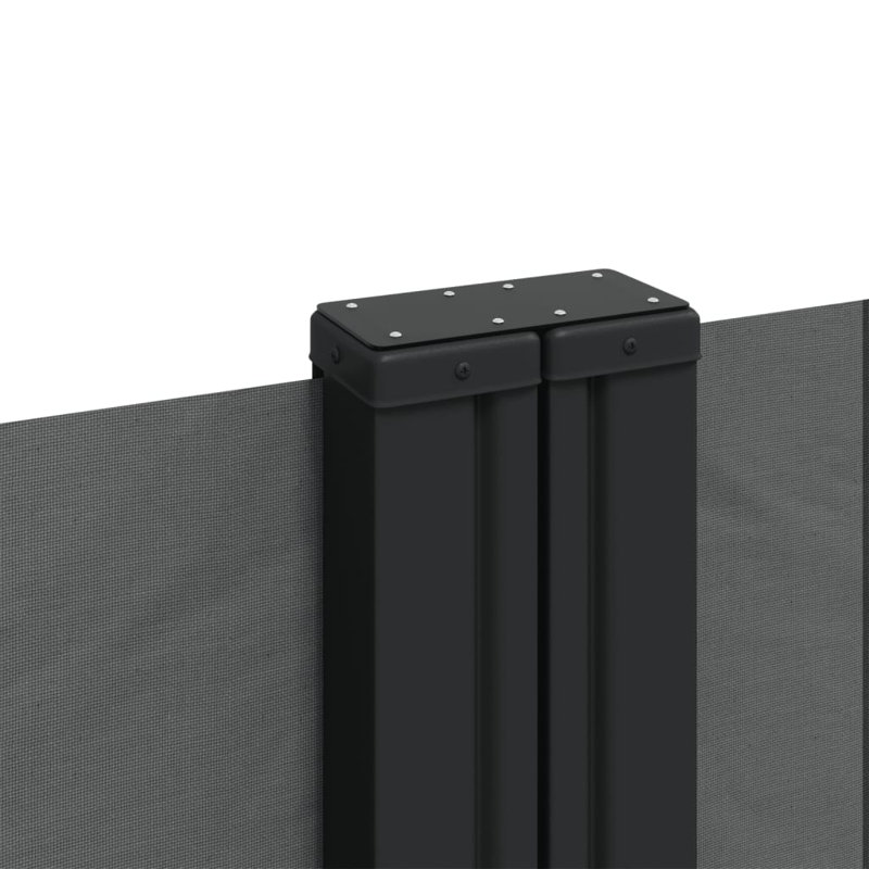 Brayden Retractable Side Awning, 180cm H x 1200cm W, Anthracite