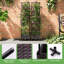 Lit de jardin surélevé 67 pièces avec bac à fleurs et treillis Arlmont & Co.-794070712