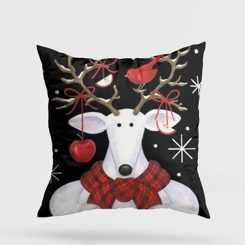 Premium Washable Cushion, 17.0 x 17.0 Inches, 50% Cotton / 50% Polyester, Silicone Filling, Concealed Zip | Soft, Comfortable & Ironable | Perfect for Home Decor, Living Room & Bedroom Accents