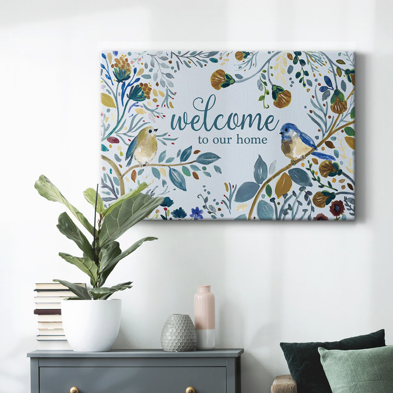 Welcome to Our Home-Gallery, H 24 po x l 36 po