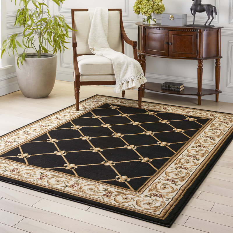 Heckson Oriental Synthetic Area Rug, Rectangle 200 x 280cm