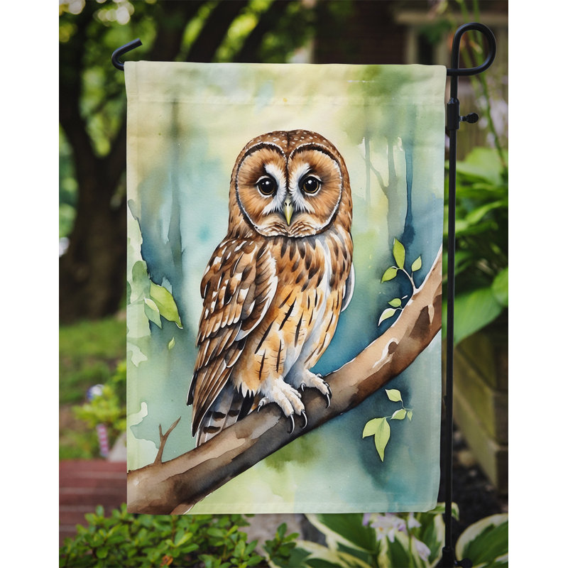 Drapeau de jardin, Chouette hulotte