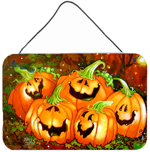 Such a Glowing Personality Pumpkin Halloween by Jamie Carter Graphic Art Plaque Caroline's Treasures