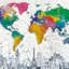 Personalized Landmarks XIII Push Pin World Ameere-885590843-889136336