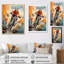 Bicycle Abstracted Trails An I - Bicycle Wall Art Prints-123129357-123129356