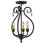 Antonia 3 - Light Antique Bronze Candle Style Pendant