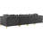 Tremblay 138" Velvet Square Arm Modular Sofa-87475421