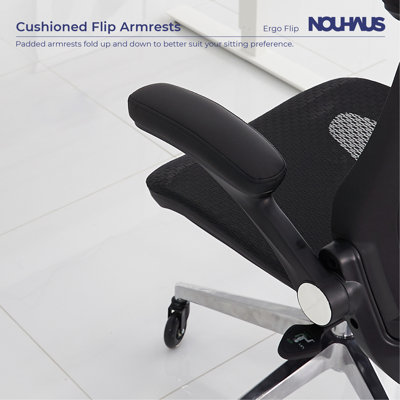 Chaise d'ordinateur en filet ErgoFlip