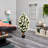 57'' Faux Azalea Tree in Stone Pot