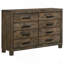 Commode 8 tiroirs Bren