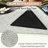 Scalloped Non-Slip Area Rug – Machine Washable