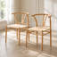 Chaises de salle à manger à dossier en Y de style Mid-Century-839849077-858057338