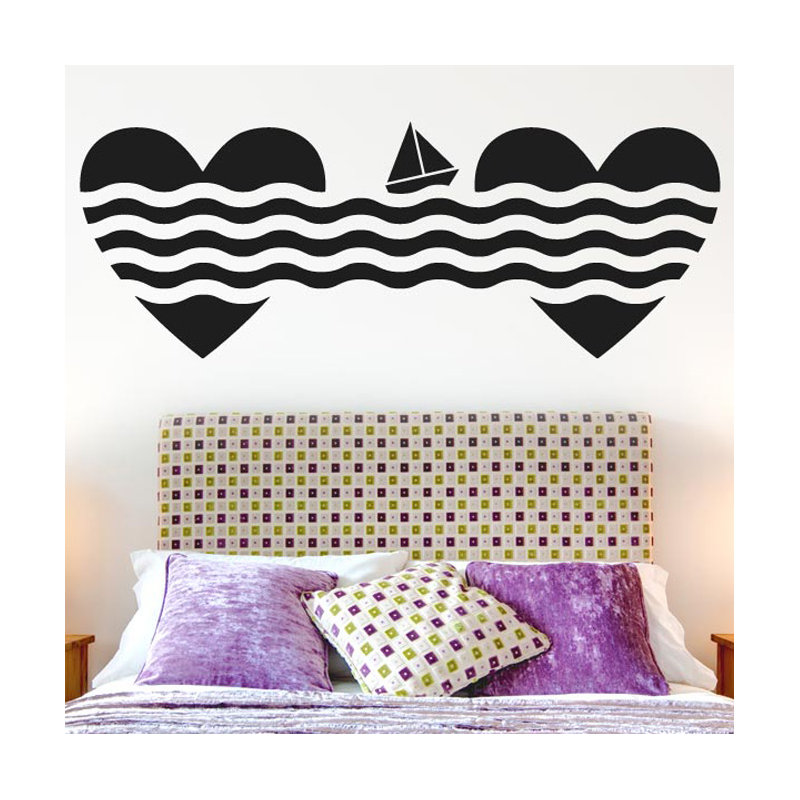 Non-Wall Damaging Wall Decal, White, Medium