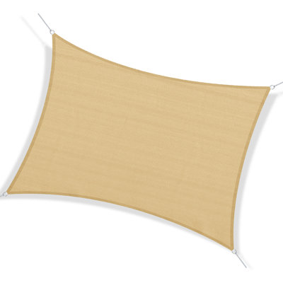 Auvent 13 'X 20', sable, bloquant, pour cour arrière et aire de jeu avec auvent en corde 20 ', fonction verrouillable, terrasse de piscine