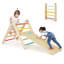 Ensemble de jouets d'escalade triangulaires pliables et réglables en hauteur Costway 3-en-1-101114304