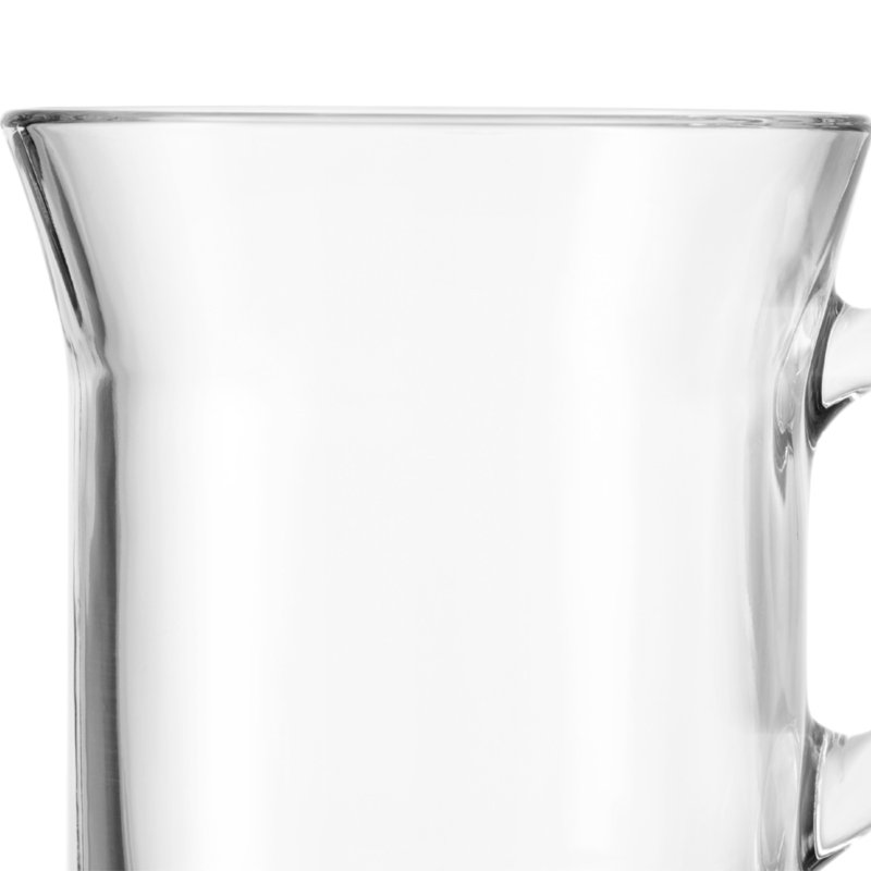 10 grandes tasses à cappuccino en verre