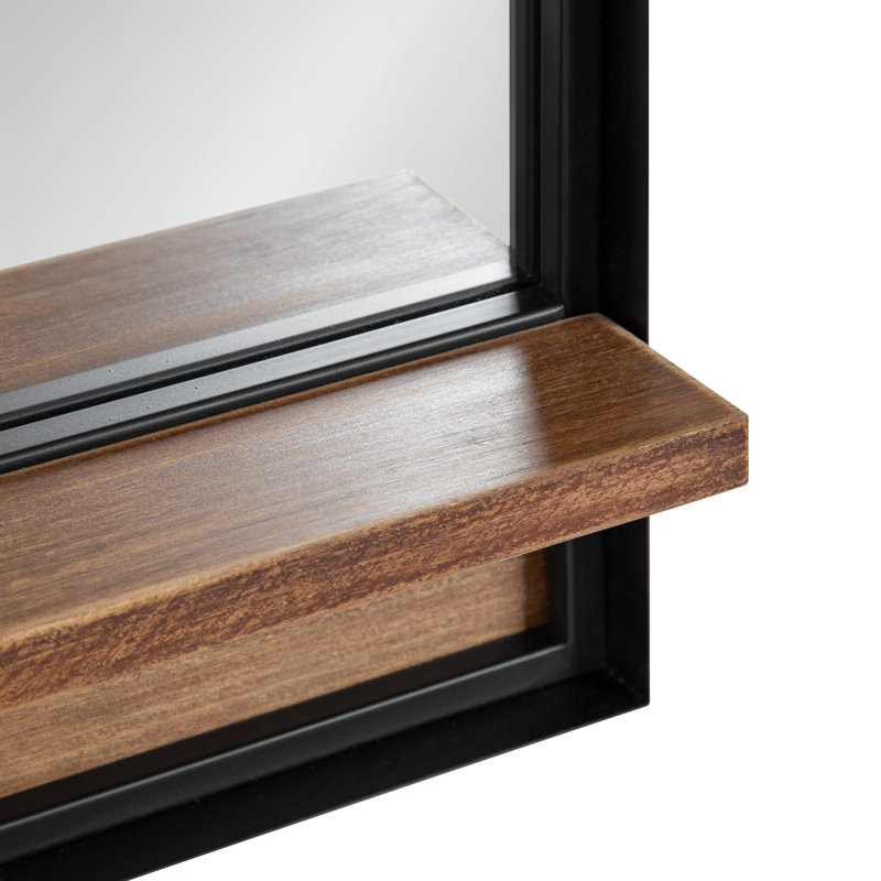 Muirhead Metal Rectangle Mirror with Shelves