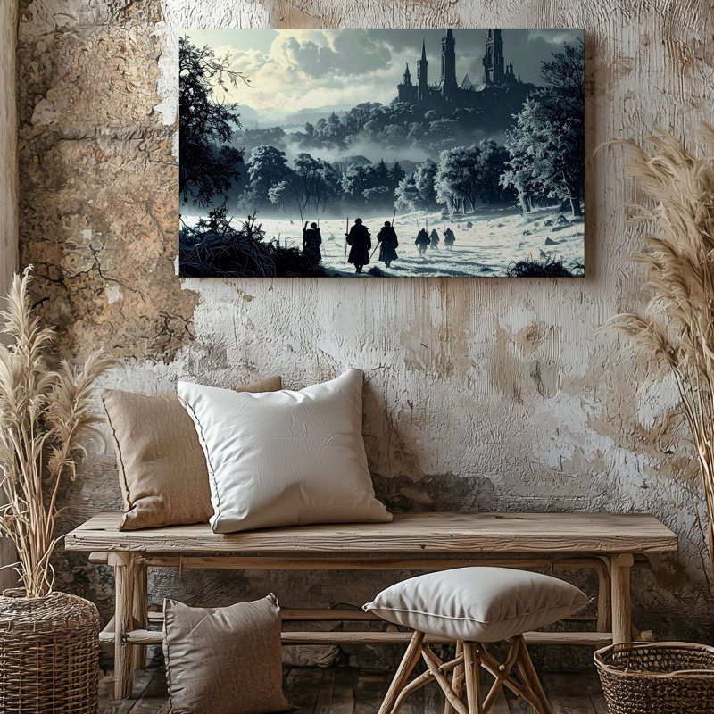 Toile «Frozen Journey», art mural mural, H 9 po x l 12 po