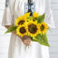 Ensemble de 3, paquet de tournesol 14 x 14 x 15 po X7 pour la décoration intérieure