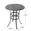 Table de bar en fonte d'aluminium