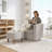 28.35"Swivel Barrel Chair With Storage Ottoman -Upholstered Accent Armchair For Living Room, Bedroom, Reading Nook & Rv-154232367