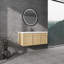 Meuble-lavabo mural avec lavabo en résine