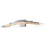 Glissade Steel LED Armed Sconce-1074523562