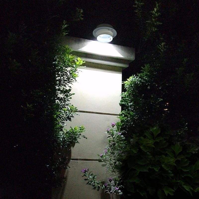 Éclairage de zone de sécurité DEL à énergie solaire Dusk to Dawn