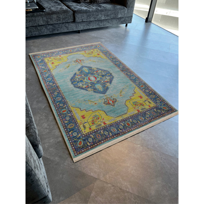 Tapis rectangulaire Vittorina, Tapis de couloir 2 pi 8 po x 9 pi 11 po