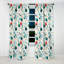 Simplicité scandinave à motif de pois I - Rideau occultant en velours abstrait - 1 panneau-107551795