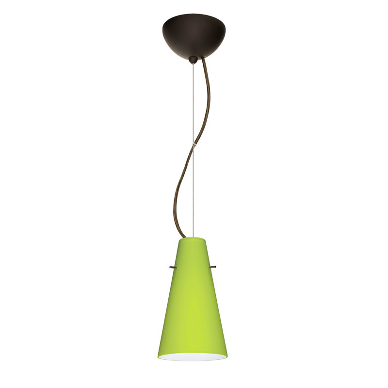 Canyon Creek 1 - Light Single Pendant, Brushed Bronze