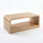 Table basse moderne en MDF de 47,24 pouces avec tablette de rangement ouverte-742626574