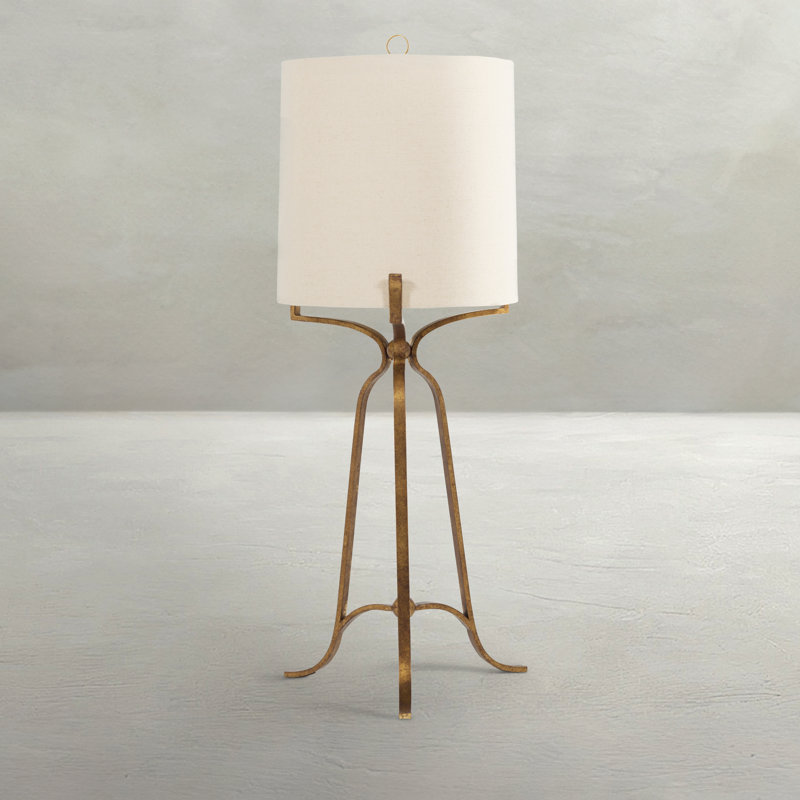 Elena 42.8" Table Lamp, Ashwell Gold