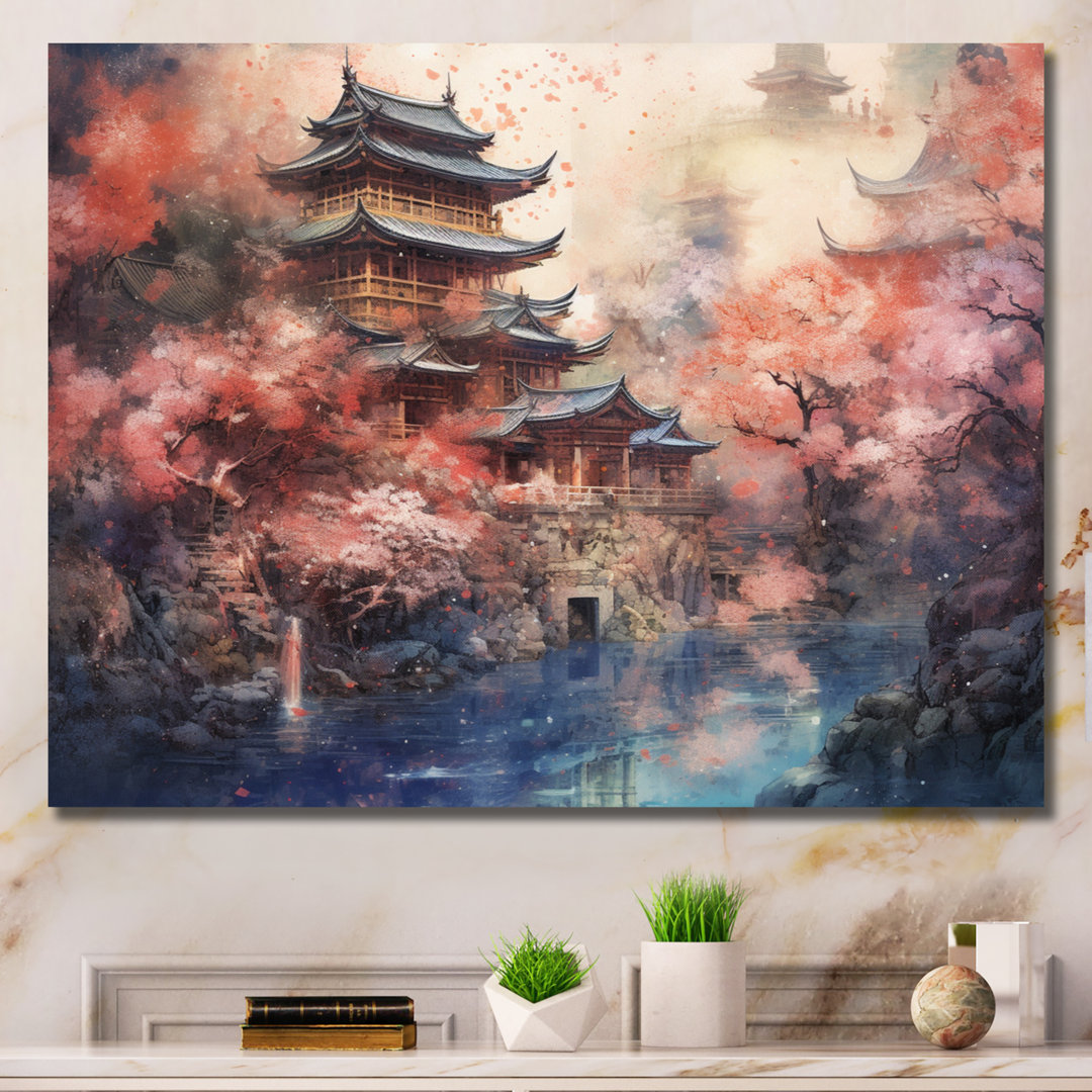Antyone Japan Landscape Of The Rising Sun V - Japan Wall Art Lark Manor™ Overall