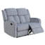 Niabi reclining loveseat with square arms