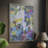 Doris Duke Garden Framed Print - Solid Wood-1992062512