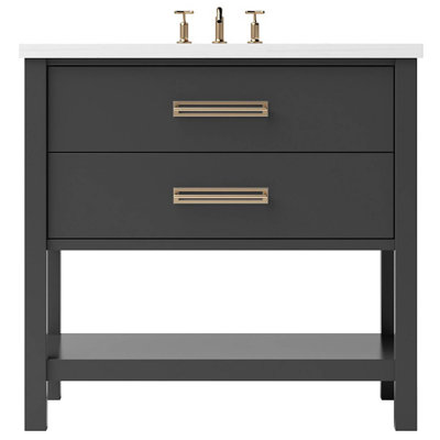 Kiawah Two-Drawer Single Bath Vanity