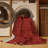 Machine Washable Solid Brown Area Rug-1131322995