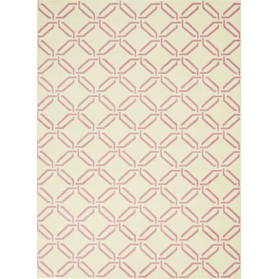 Tapis ivoire / rose Garnier