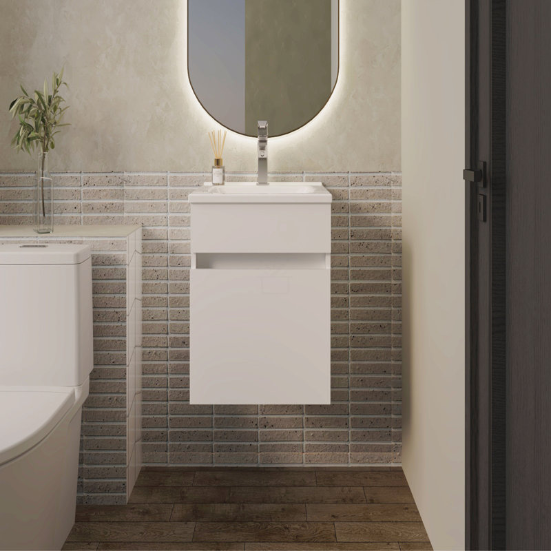 Vanity Sink, Bathroom, White